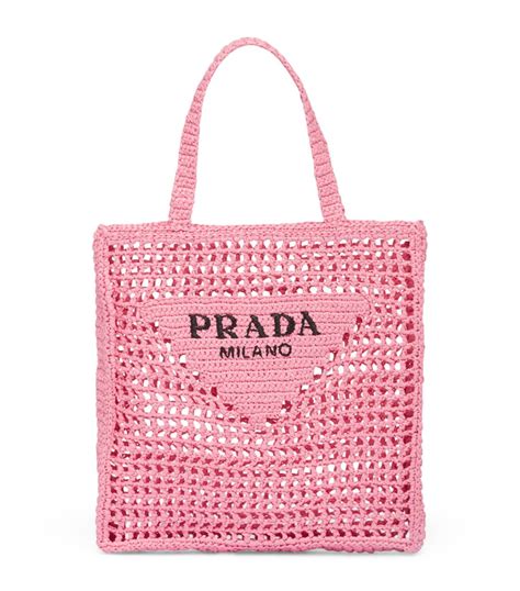 used prada tote bags|Prada crochet bag 2021.